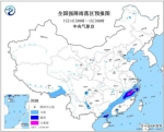 全国强降雨落区预报图（7月14日08时-15日08时）。图片来源：中央气象台网站 - 新浪湖北