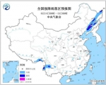 全国强降雨落区预报图（8月14日08时-15日08时） - 新浪湖北