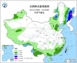 全国降水量预报图（8月15日08时-16日08时） - 新浪湖北