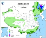 全国降水量预报图（8月16日08时-17日08时） - 新浪湖北