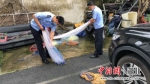 葛店警方查获捕鱼工具 - Hb.Chinanews.Com