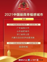 武汉入围“2021中国最具幸福感城市” - 新浪湖北