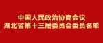 十三届湖北省政协委员名单发布 - 新浪湖北